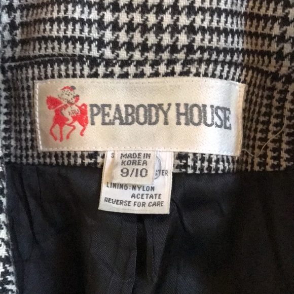 Peabody House Short double breasted blazer an Pencil skirt with belt size 9/10. - Picture 13 of 14